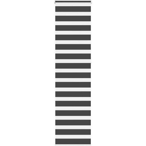 vidaXL idaXL Zebra senčilo črna 55x230 cm tkanina širina 50,9 cm poliester Cene