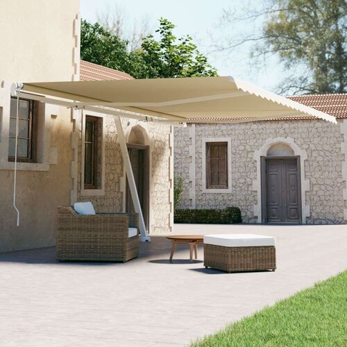  Samostojeća automatska tenda 500x300 cm krem Cijene