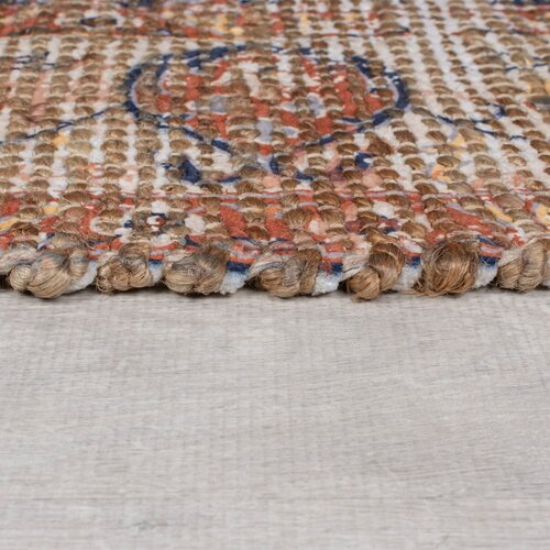 Flair Rugs Ročno tkan tekač iz me&amp;scaron;anice jute v naravni barvi 60x230 cm Miley &amp;ndash; Slike