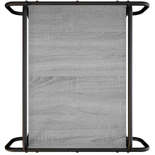  Stolić za kavu Siva Sonoma 60 x 60 x 51 cm Konstruirano drvo - Siva Sonoma 60 x 60 x 51 cm Slike