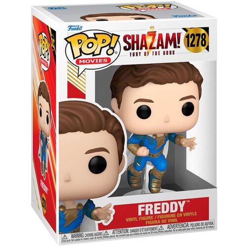 Funko pop! filmi: shazam 2 - freddy - collectable vinil figura - ideja za darila - uradno blago - igrače za otroke in odrasle - filmi oboževalci - modelna &amp;scaron;tevilka za zbiralce in prikaz, (20839999) Slike