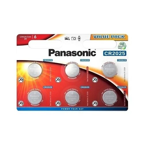 Panasonic baterije litijum cr-2025 l/6bp ( 85025 ) Slike