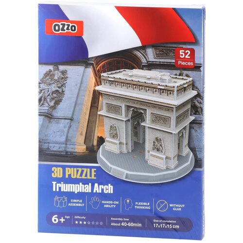 Ozzo 3D Puzzle, 3D slagalica, Trijumfalna kapija, 52k Cene