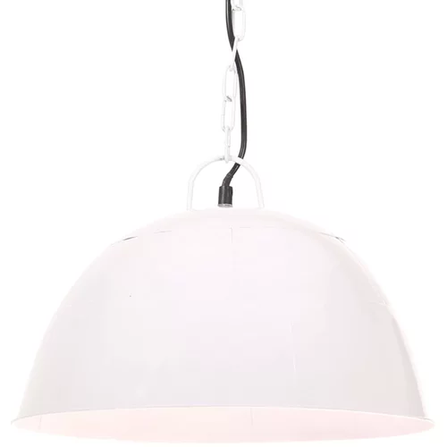 Industrijska viseća svjetiljka 25 W bijela okrugla 41 cm E27