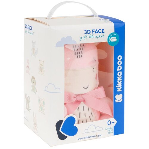  KikkaBoo Baby ćebence sa 3D vezom 75x100 Hippo Dreams Cene