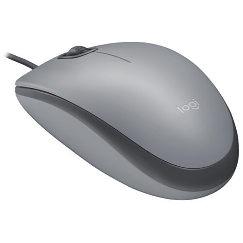 Logitech mi&scaron;ka M110, usb, optična, siva Cene