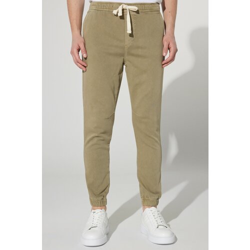 ALTINYILDIZ CLASSICS Men's Khaki Slim Fit Slim Fit Jogger Pants with Side Pockets, Cotton Tie Waist Flexible. Slike