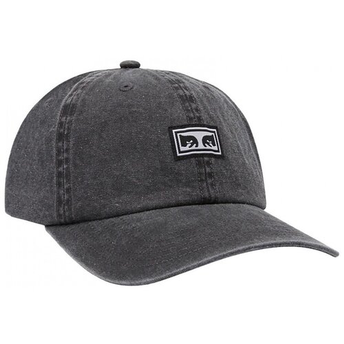 Obey Kape s &amp;scaron;iltom Icon eyes pigment 6 panel velc Črna Slike
