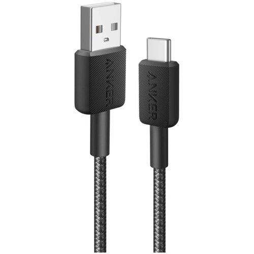 Anker 322 USB-A to USB-C Cable 90 cm Braided Black Slike