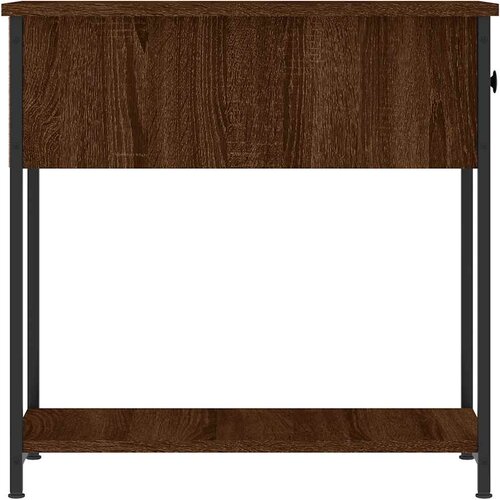  Noćni ormarići 2 kom boja hrasta 30x60x60 cm konstruirano drvo Slike