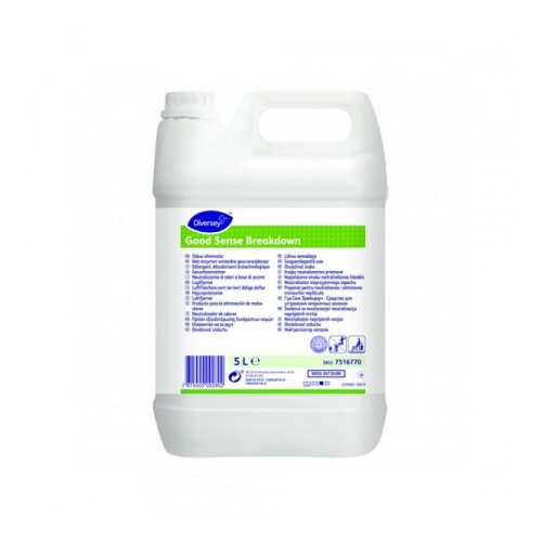 Diversey 7516770 Sredstvo za uklanjanje neprijatnih mirisa Good Sense Breakdown 5 lit. ( L154 ) Slike