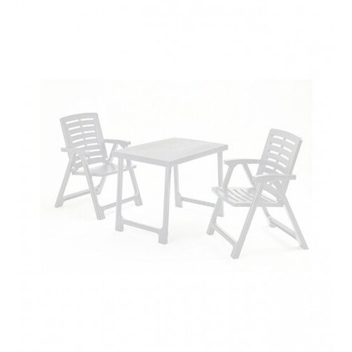 ProGarden Garnitura Picnic bijela (STO+2 STOLICE) Slike