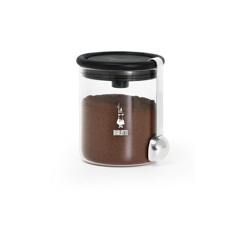 Bialetti steklena posoda za kavo z žlico za 250 g Slike