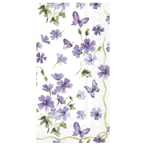 IHR Papirnate salvete u setu od 16 kom Purple Spring - Slike