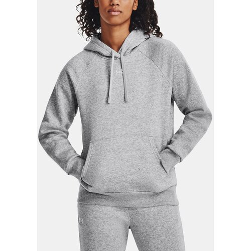 Under Armour MIkina UA Rival Fleece Hoodie-GRY - Women Cene