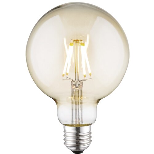 Topla lED žarulja Amber (4 W, E27, bijela, G95) Slike