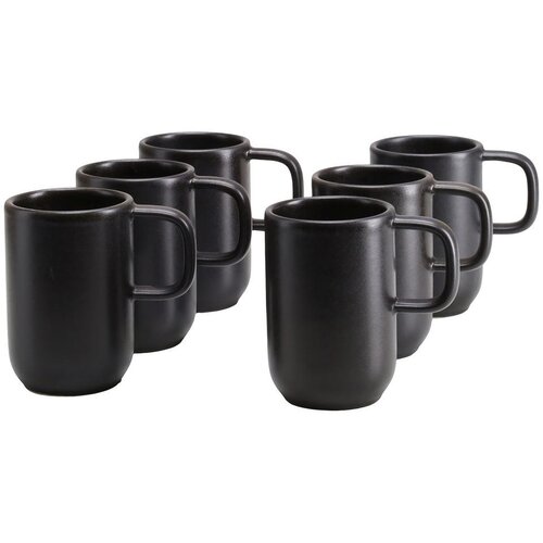 Creatable SET SKODELIC ZA KAVO Uno Schwarz 6-delni 300 ml Slike