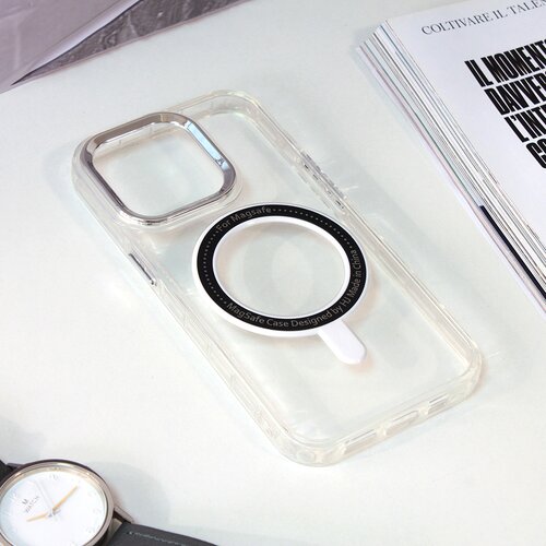  torbica frame magsafe za iphone 14 pro 6.1 transparent Cene