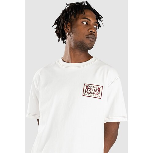 Pass Port Logo Lock Up T-shirt white Slike