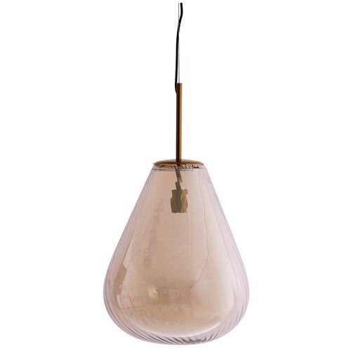 Light &amp;amp; Living Jantarna viseča svetilka s steklenim senčilom Leona &amp;ndash; Slike