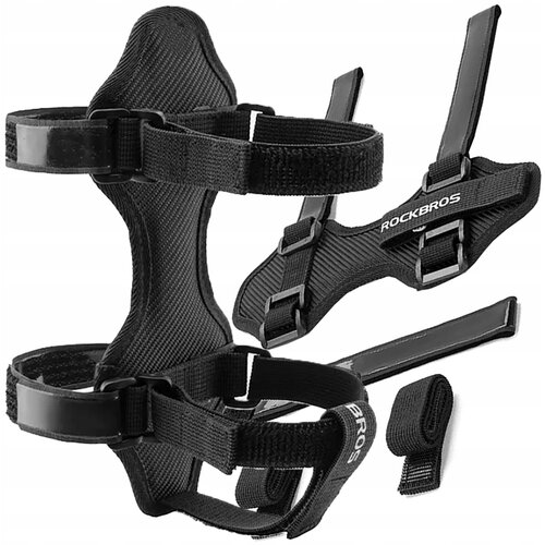 ROCKBROS kolesarski trak z velcro za bluetooth kolesarski zvočnik, črn, (22007075) Cene