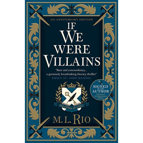 Titan Books M. L. Rio, Angie Hoffmeister - If We Were Villains Cene