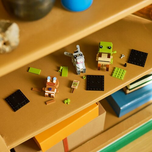 Lego LEGO&amp;reg; BrickHeadz - Figure Shrek, Osel in medenjak Gingy (40923) Slike
