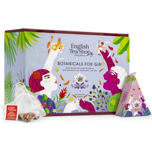 English Tea Shop Botanicals for Gin Set, Gift Box Gin Spice Collection, bio - 12 čajnih vrečk Cene