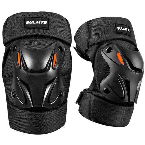 INF &amp;Scaron;čitniki za kolena z hitro zaponko, trda PP+EVA lupina, odsevni (črni), (5000335879) Slike