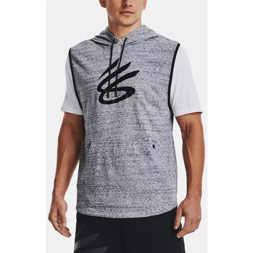 Under Armour Curry Sleeveless Hoodie Pulover Siva