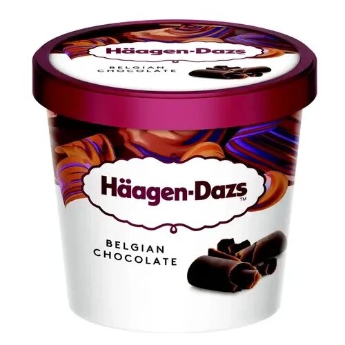 Haagen Dazs Sladoled belgian chocolate 95ml Slike