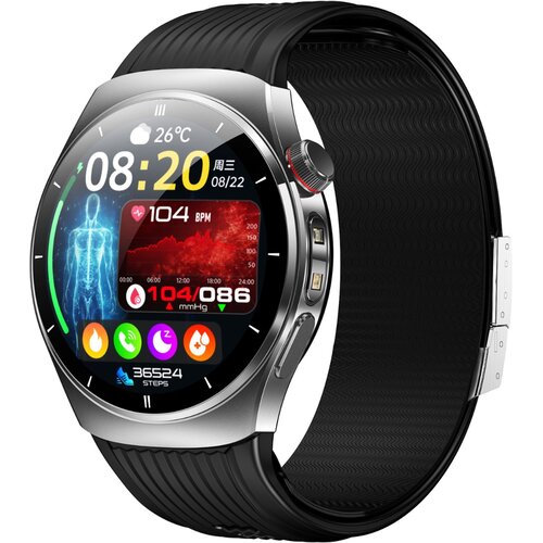 INF Pametna ura AMOLED 1,43 palca z Bluetooth klici in športom Black, (5000506144) Cene
