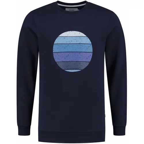 Shiwi Sweater majica 'Sunset Shades' mornarsko plava / indigo / sivkasto plava / azur / tamno plava