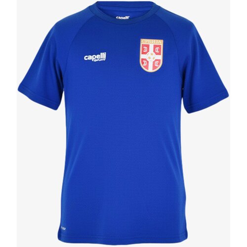 CAPELLI SPORT Majica Basics Tee with Sleeve Logo Cene