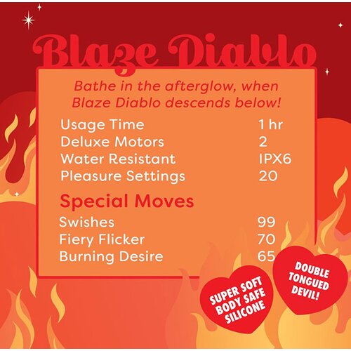 Unihorn Stimulator za klitoris Blaze Diablo Slike