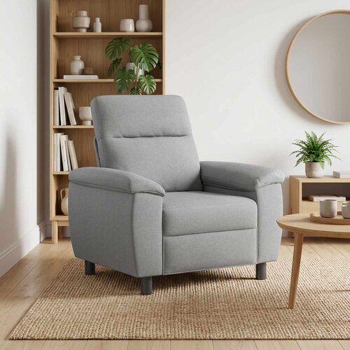 SOFA Svjetlosiva 95 x 90 x 95 cm Tkanina Cijene