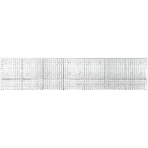  Gabion s žicom debljine 3 5 mm i mrežom 5x10 cm 700x10x150 cm - 10 cm 150 cm 700 cm Slike