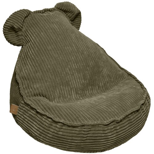 MeowBaby Otroški pouf v obliki hruške Teddy, Estetsko - Udoben in varen, idealen za sobo, Aesthetic, Kaki, (21887094) Cene