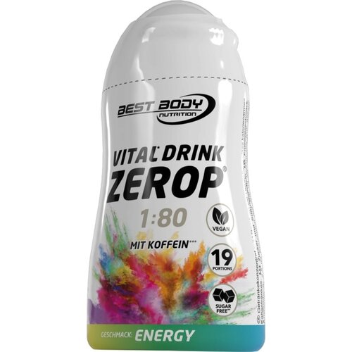Best Body Nutrition Vital Drink ZEROP® Squeeze - Energy Cene