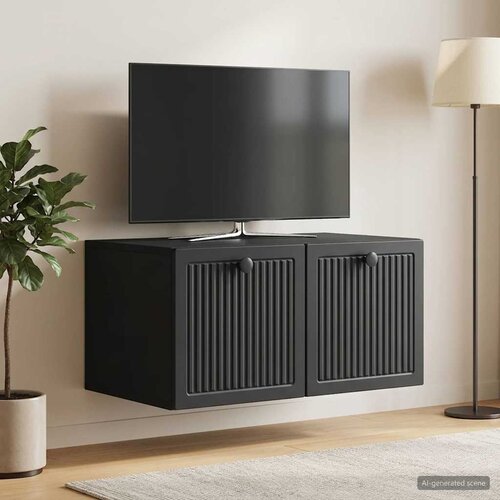 TV ormar za zid Zidne Crna 59,5 x 41 x 30 cm Konstruirano drvo Cene
