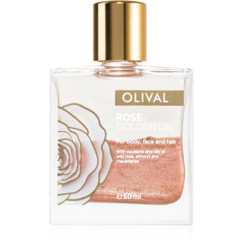 OLIVAL Rose Gold olje z bleščicami za obraz, telo in lase 50 ml Cene