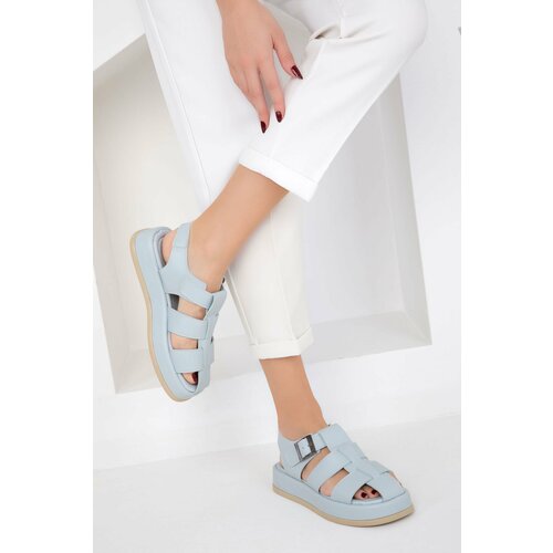Soho Blue Women's Sandals 17814 Cene