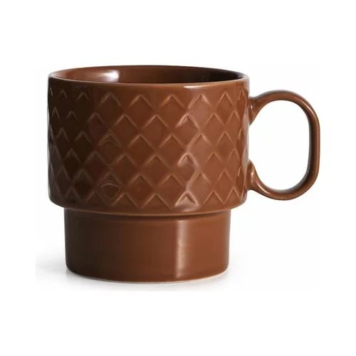 Sagaform velika skodelica Coffee & More Tee - terakota
