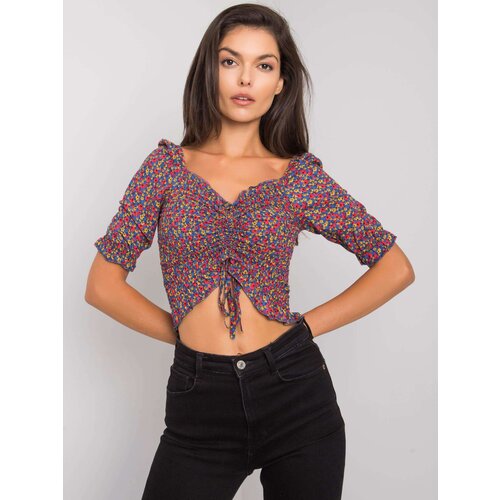 RUE PARIS Blouse-RO-BZ-2516-8.28-dark blue Cene