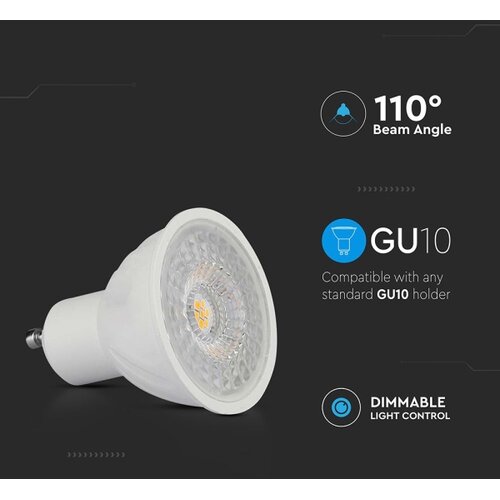  LED prigu&amp;scaron;iva sijalica GU10/6W/230V 3000K 110&amp;deg; Slike