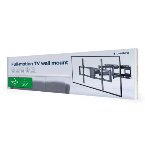 Gembird WM-120ST-01 TV nosac rotate/tilt 60-120 VESA 90x60cm, max 120kg, drzac Cene