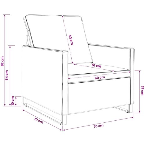  Fotelja Maslinasto zelena 70 x 81 x 82 cm Umjetni sued Slike