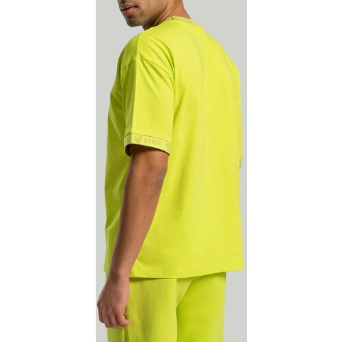 STRIX Mu&amp;scaron;ka majica Oversized Heavy Chartreuse Slike