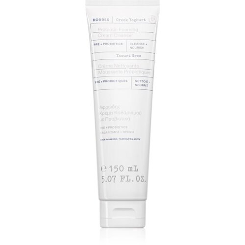 Korres Greek Yoghurt Probiotic Foaming Cream Cleanser kremasta pjena za či&scaron;ćenje s probioticima 150 ml Cijene