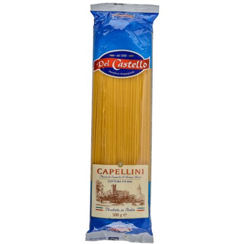 Del Castello &Scaron;pagete Capellini 500g Cene